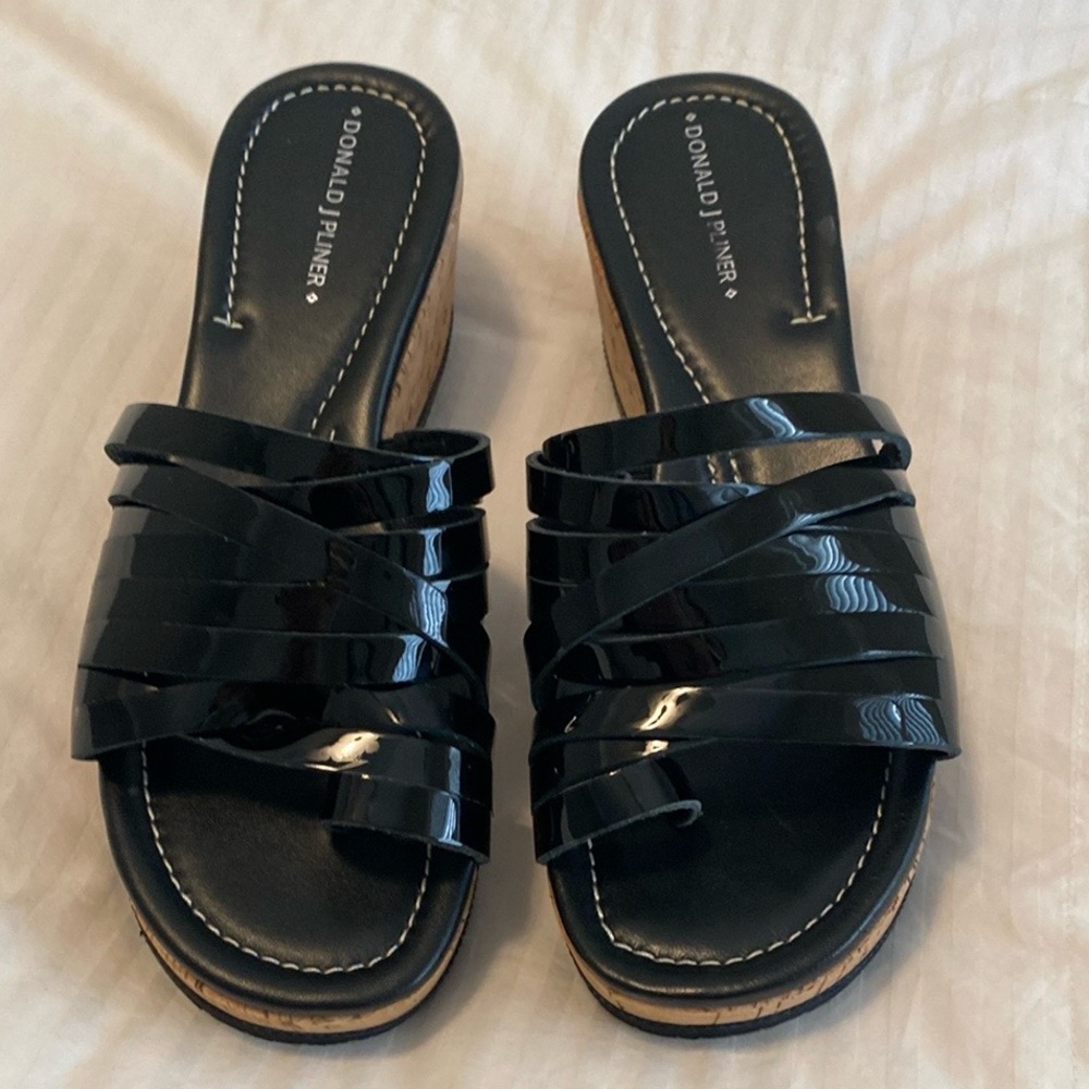 Donald J. Pliner Black Women's Sandals